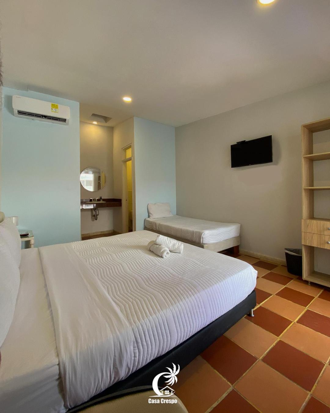Casa Crespo Bed & Breakfast Cartagena ภายนอก รูปภาพ