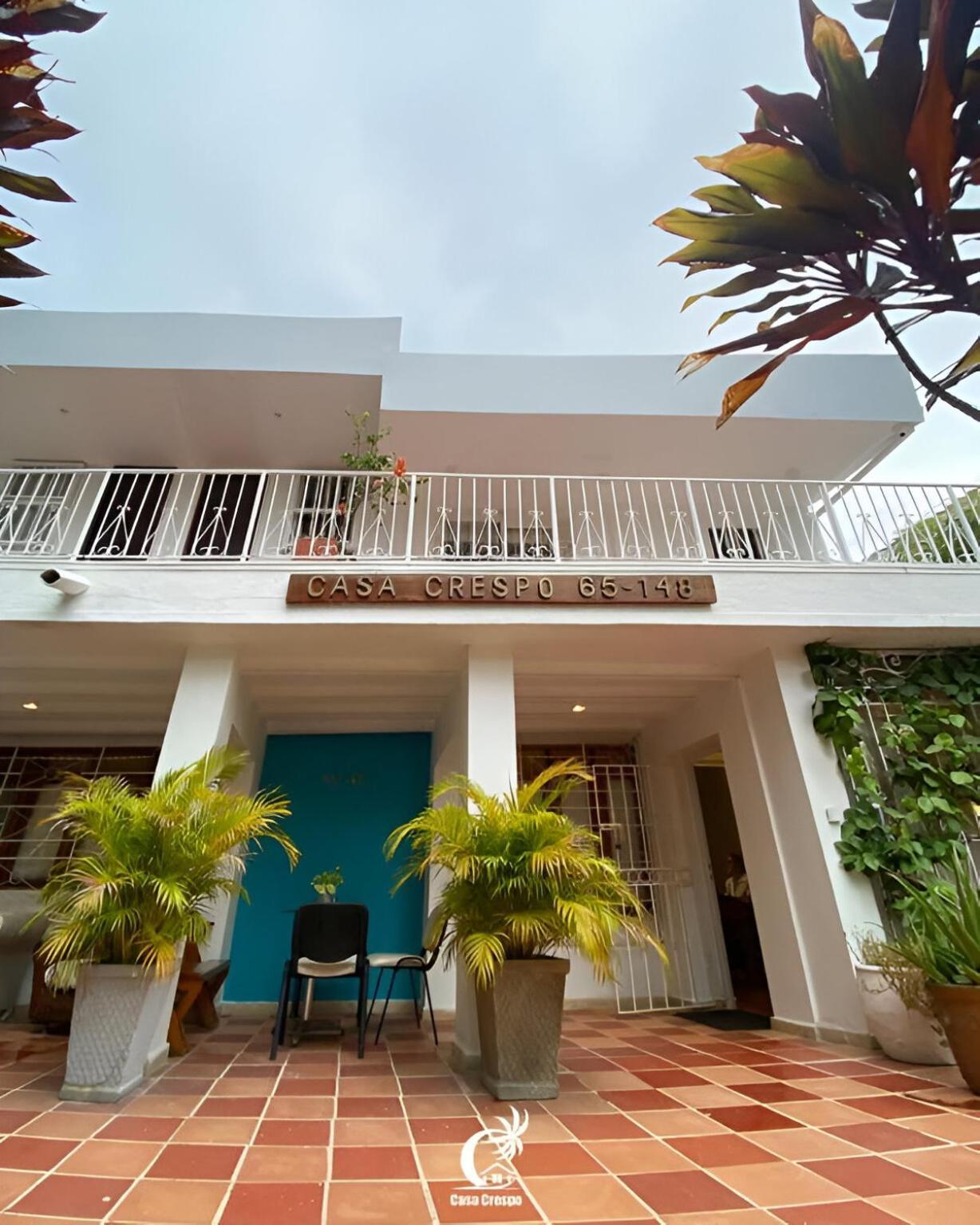 Casa Crespo Bed & Breakfast Cartagena ภายนอก รูปภาพ